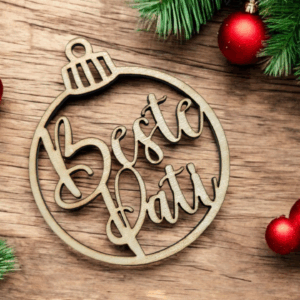 Holzanhänger Beste Pati