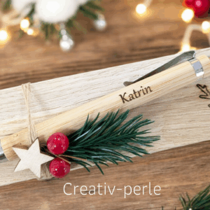 Kugelschreiber mit Name Weihnachtlich