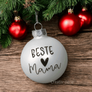 Weihnachtskugel Beste Mama